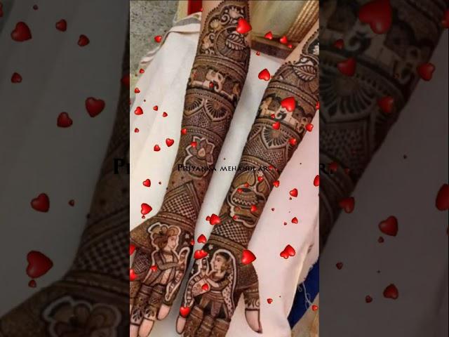 #Priyanka,s#Mehndi art#bridalgroom#