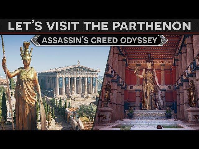 Let's Visit the Parthenon - History Tour in AC: Odyssey Discovery Mode