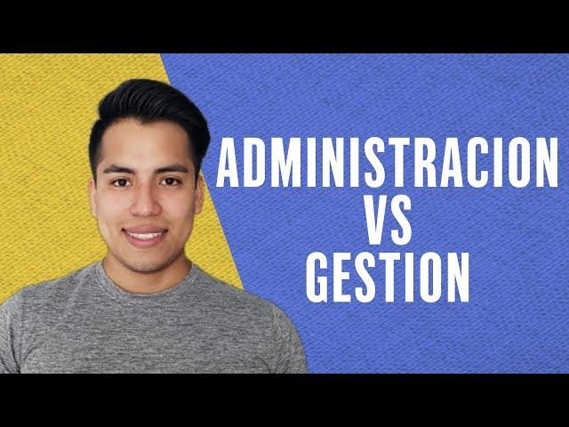 ‍ADMINISTRACION y GESTION empresarial