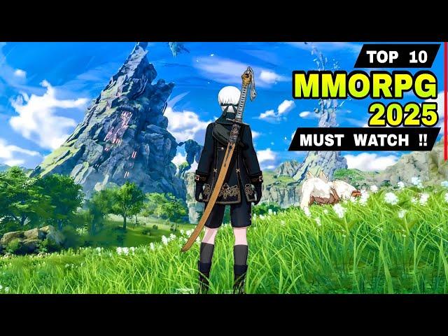 Top 10 Best MMORPG 2025 Android, PC & iOS (Must Watch) | NEW MMORPG 2025 games