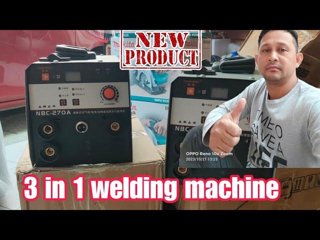 New 3 in 1 Inverter Welding machine l mas maliit kaysa dati. SMAW l Gasless Mig l TiG