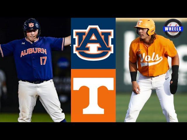 #19 Auburn vs #1 Tennessee Highlights (Game 2, AMAZING GAME!) | 2022 College Baseball Highlights