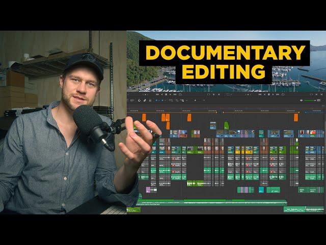 Editing A Documentary - Workflow Organisation & Project Setup in Davinci Resolve