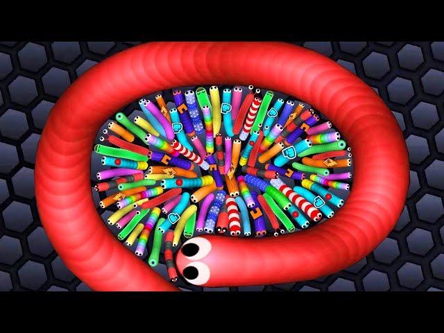 I Trapped *ONE THOUSAND* Snakes! (Slither.io)