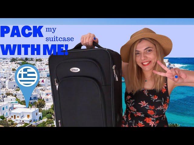 Greek travel vocabulary | Pack My Bag With Me! | Do you speak Greek?