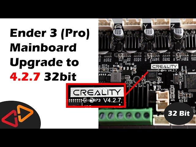 Ender 3 (Pro) Upgrade - Creality 4.2.7 mainboard