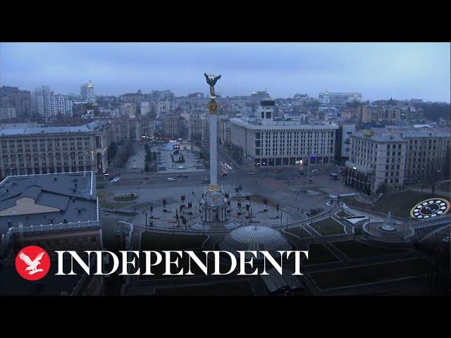 Ukraine: Air raid sirens heard in Kiev as Putin declares war