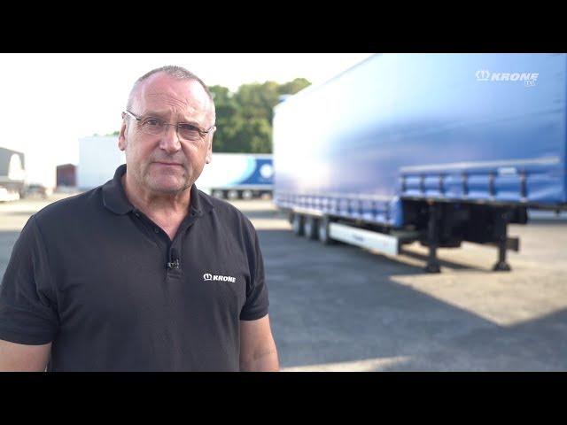 Mega transport with standard tractor unit - The KRONE Mega Liner Plus | KRONE TV