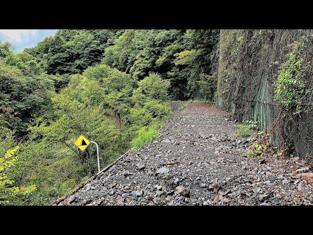 標識だらけの廃道でまさかの発見！？