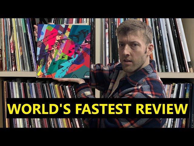 Reviewing Kid Cudi's INSANO in 10 seconds or less