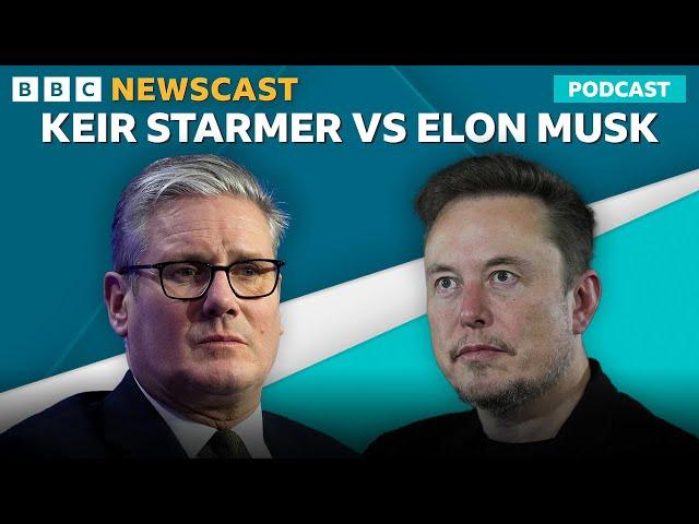 The UK Prime Minister Responds to Elon Musk's X Onslaught | BBC Newscast