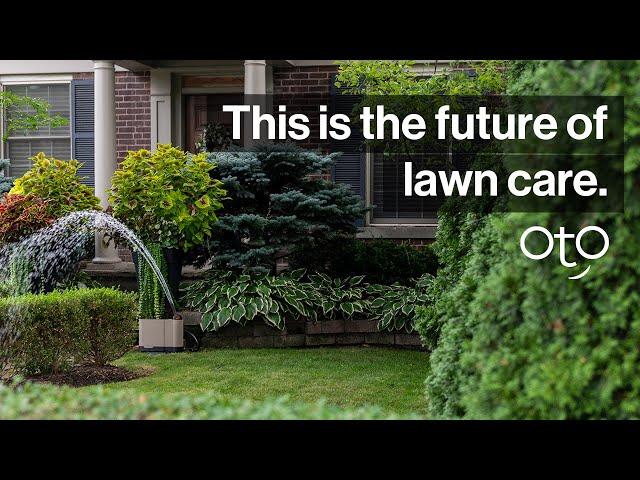 Meet OtO - the future of sustainable lawn care.