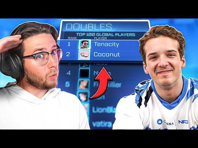 Can Coconut and I survive TOP 100?? Rocket League SSL Gameplay