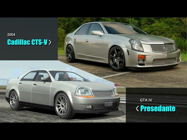 GTA IV Cars vs Real Life Cars #5 | All 30+ Sedans