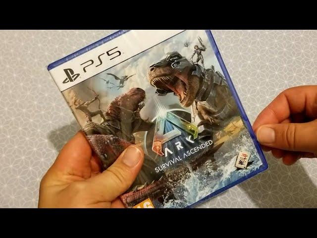 UNBOXING ARK SURVIVAL ASCENDED PS5