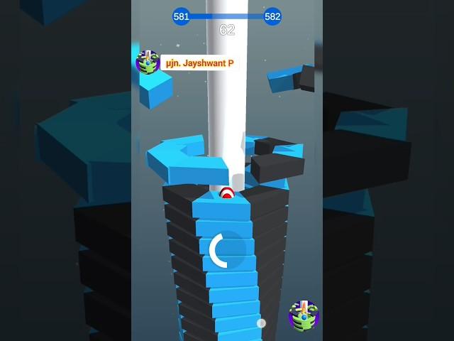 level 581 happy stack ball game #gaming #system #trending #totalgaming #ballgame #trendinggames