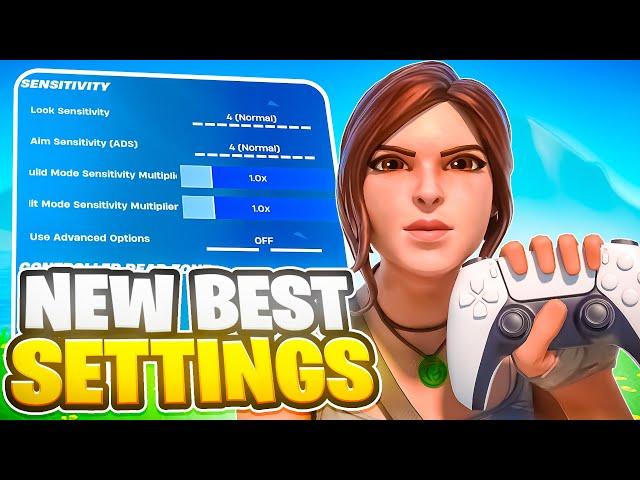 *NEW* BEST Controller Settings For Fortnite Chapter 5! (PS4/PS5/XBOX/PC)