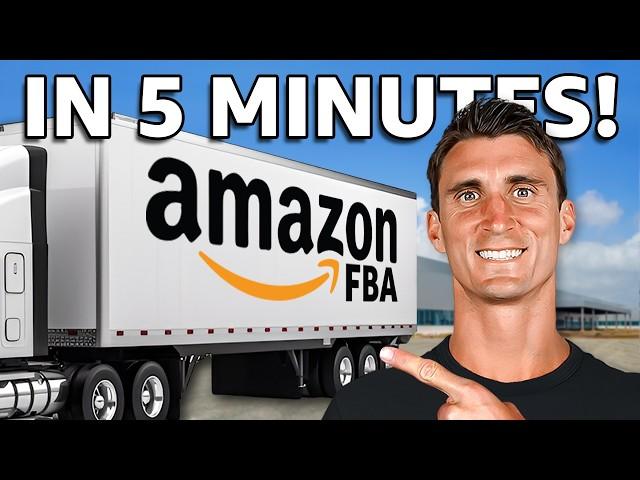 How to Ship Your Product into the Amazon FBA Warehouse in 5 Minutes