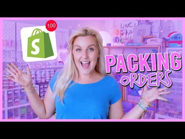 Pack orders with Me! A lot of new orders! Bracelet Small Business 