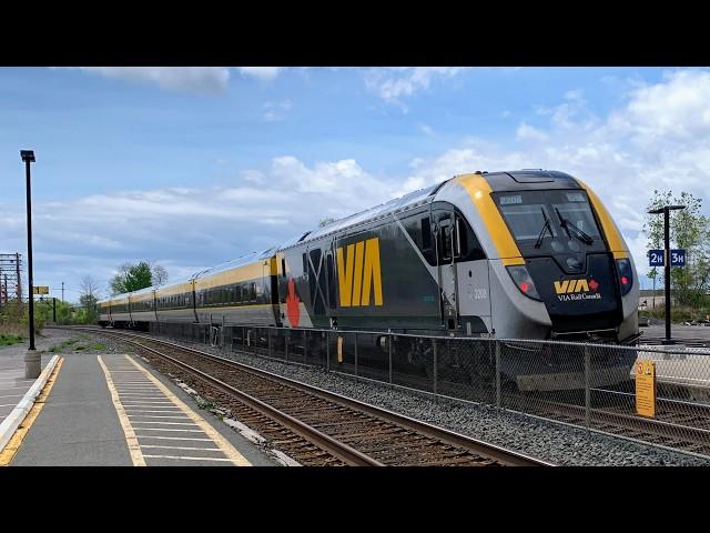 Love the Way - 34 Trains! VIA Rail Compilation in Toronto and Cobourg, Feat. New Siemens Trainsets