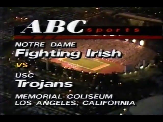 1990 #7 Notre Dame @ #18 USC No Huddle