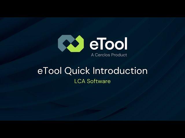 eTool Quick Introduction