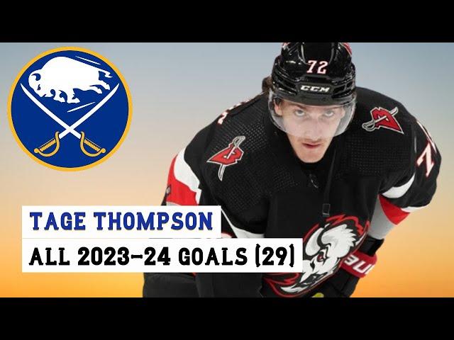 Tage Thompson (#72) All 29 Goals of the 2023-24 NHL Season