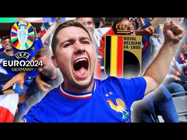 LA FRANCE FAIT (encore) TOMBER LA BELGIQUE ! (Vlog EURO 2024 France-Belgique)