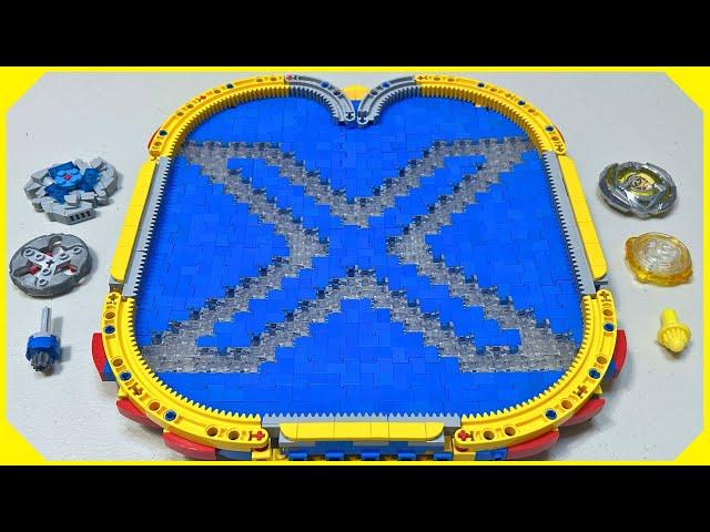 I Made a LEGO Beyblade X Stadium!