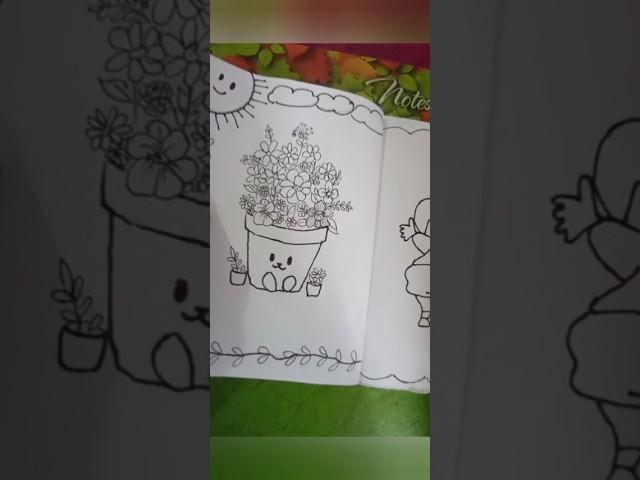 how to make coloring book, #diy #art #shorts#komal