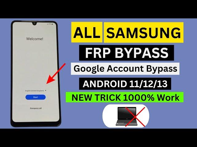 Samsung Frp Bypass 2025 Android 11-12-13 Latest Security Patch Frp Lock Removal | Google Lock Remove