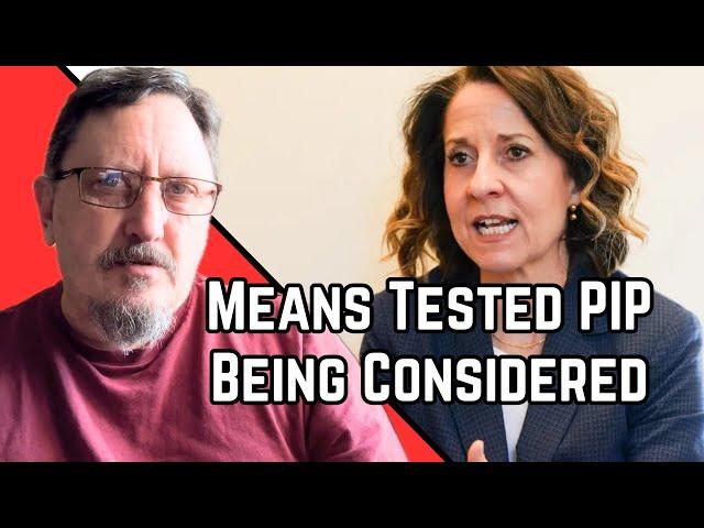 Means Testing PIP Could be Considered