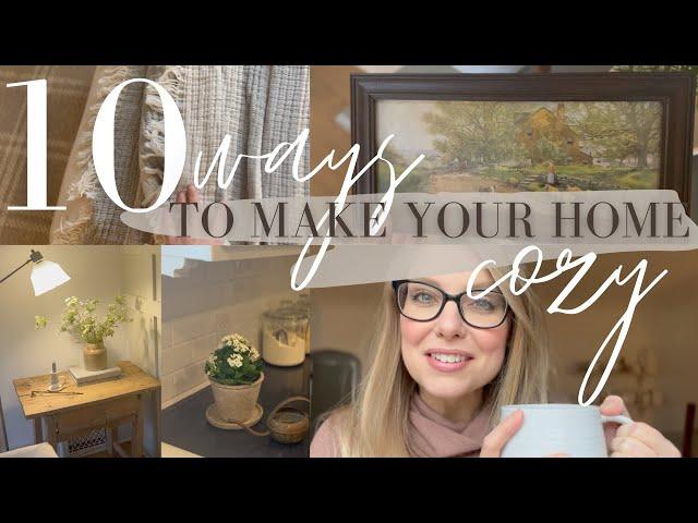 How To Make Your Home Cozy in the Winter | Warm & Cozy Home Ideas