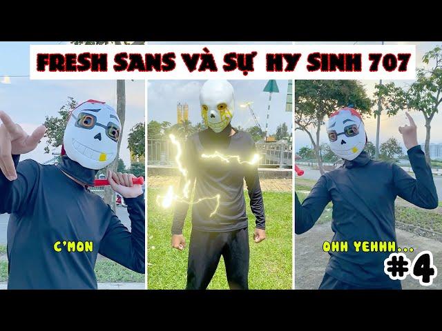 fresh sans và sự hy sinh của 707(P4)#sans #skibiditoilet