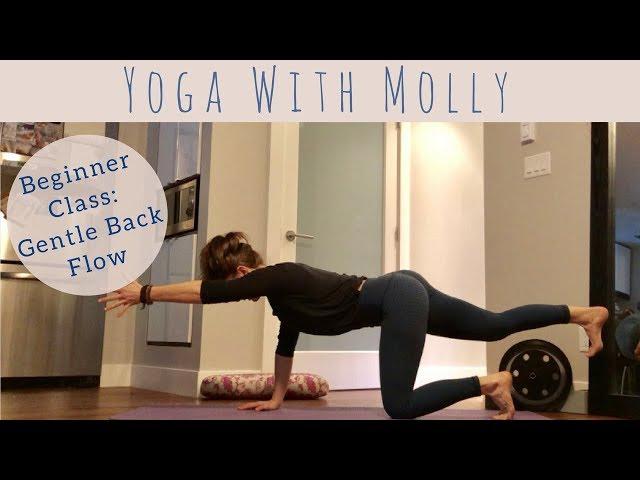 Beginner Yoga: Gentle Back Flow | Yoga With Molly