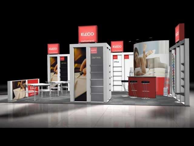 Mobiler Messestand von Elco