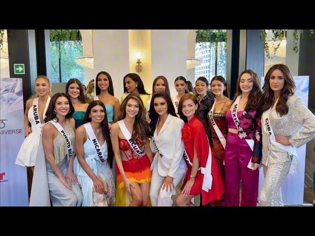 Miss Universo 2024: Desayuno con las reinas latinas 