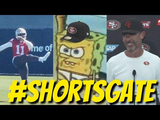 Reacting to 49ers Brandon Aiyuk SHORTS GATE with Kyle Shanahan 