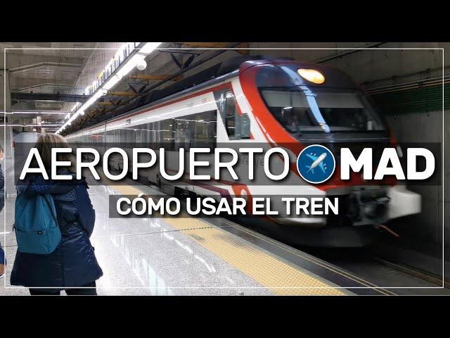  el tren del aeropuerto de MADRID | paso a paso #139