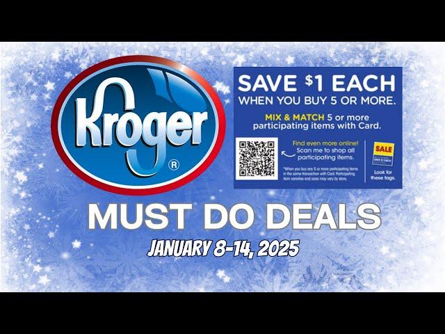 *WOW!* Kroger MUST DO Deals for 1/8-1/14 | MEGA SALE, MONEYMAKERS, & MORE