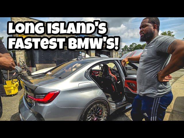 Some of Long Island's Fastest BMW's NYC! Welcome to MLife Autocare! (NYC Episode 3)