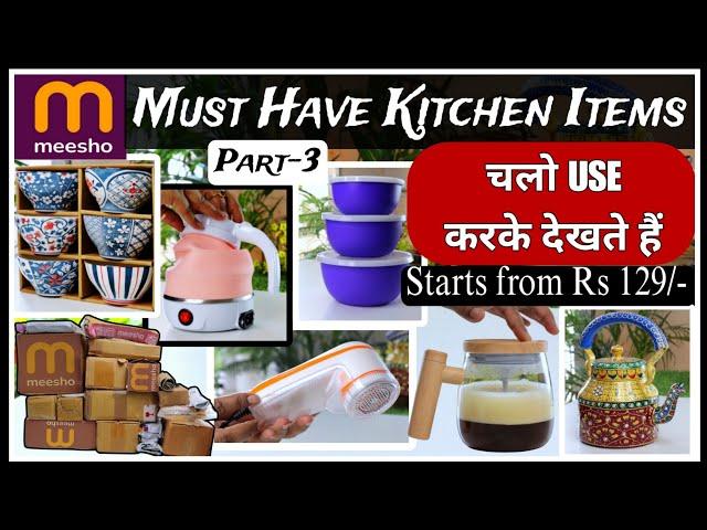 Meesho Affordable Kitchen Items Review | Meesho Kitchen Finds | Meesho Kitchen Haul.