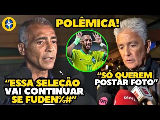 EITA! ROMÁRIO DETONA SELEÇÃO BRASILEIRA NO EVENTO DE COMEMORAÇÃO DO TETRA!!