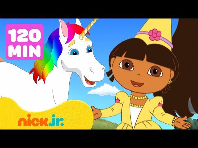 دورا المستكشفة | حلقات كاملة للقصص الخرافية مع دورا المستكشفة ‍️ ساعتان | Nick Jr. Arabia