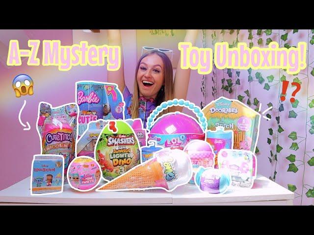 A-Z *SUMMER ONLY* MYSTERY TOYS UNBOXING!!️️ (200+ FINDS?!🫢) | Rhia Official