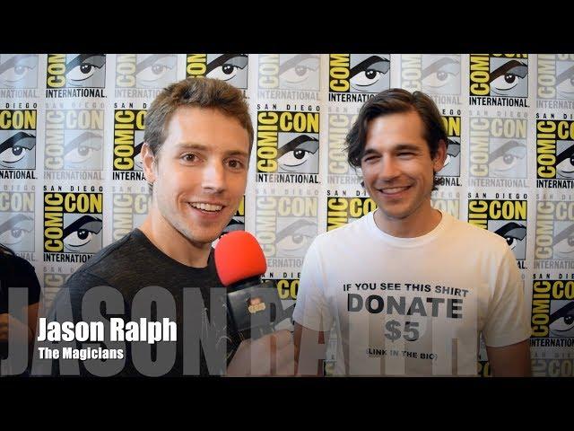 The Magicians: Jason Ralph at San Diego Comic Con 2018