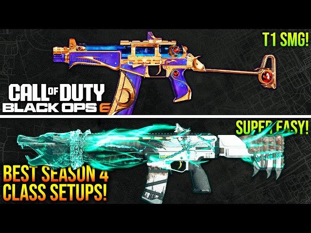 Black Ops 6: New TOP 10 BEST META CLASS SETUPS For Season 4! (BO6 Best Weapons)