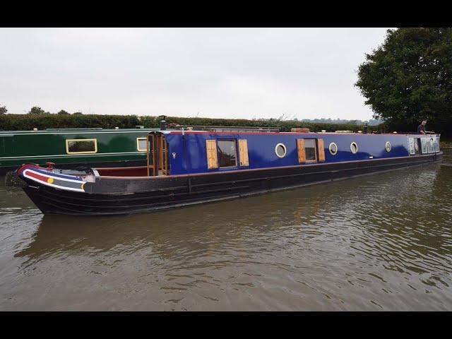 SOLD - Baleine, 62' Semi Trad 2012 Tyler Wilson / Oakcraft Narrowboats