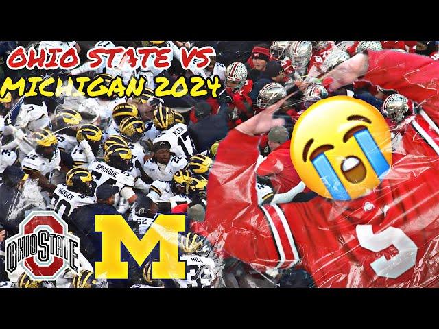 OHIO STATE FAN REACTS TO OHIO STATE VS MICHIGAN 2024 HIGHLIGHTS!!!