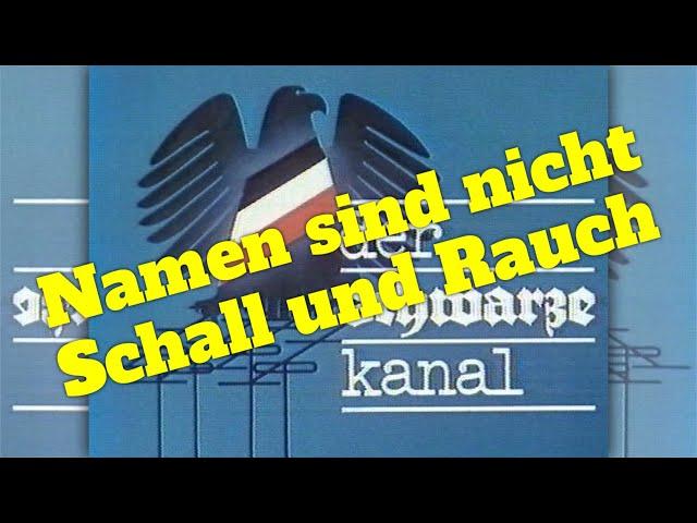 12.01.1981 – Namen sind nicht Schall und Rauch